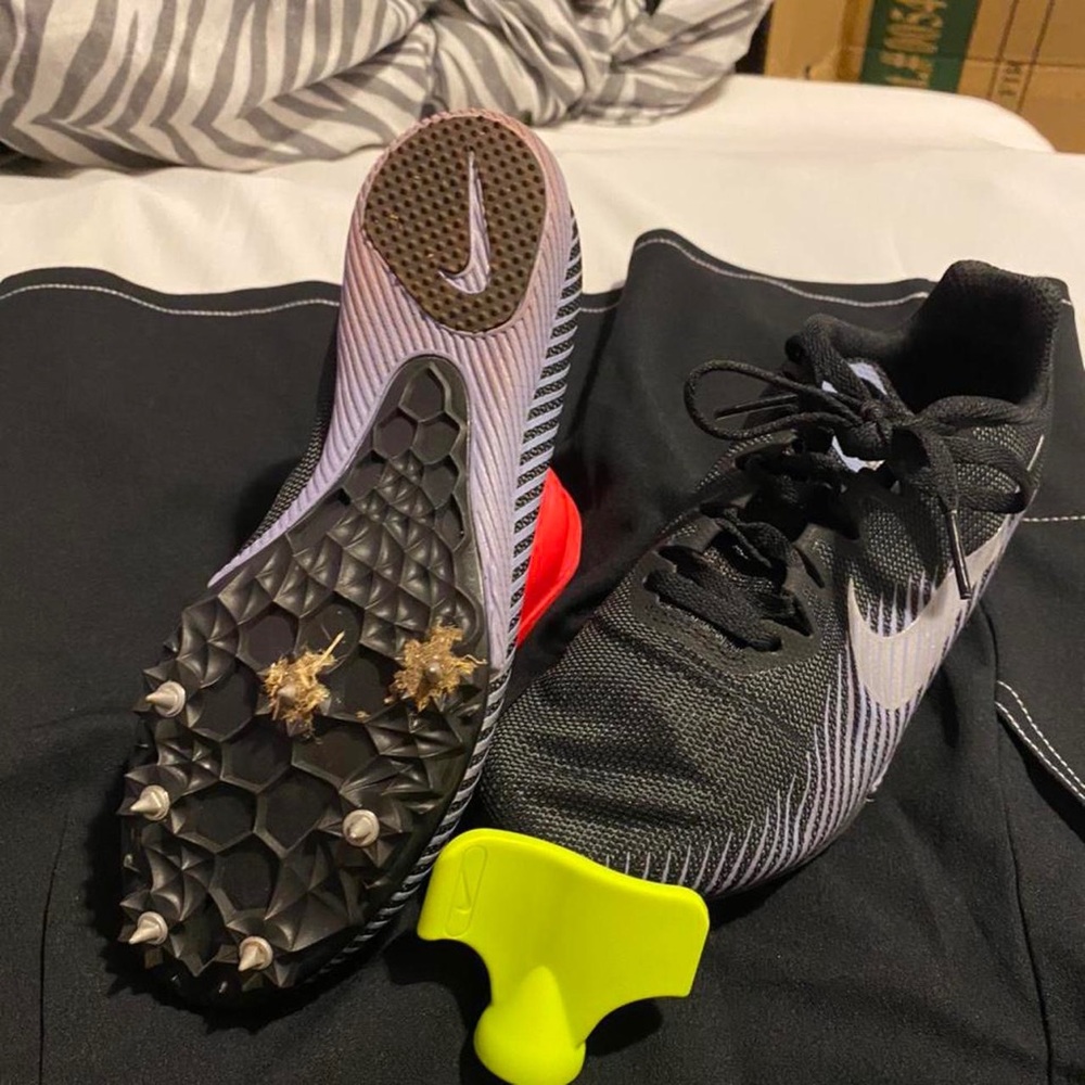 Nike track shoes